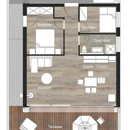Petit-chalet Am Hainer Ferienhaus *
